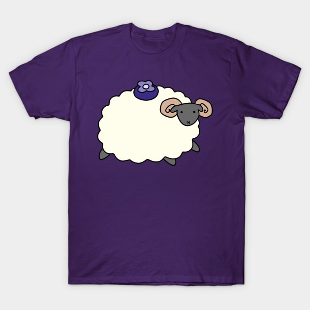 Blueberry Ram T-Shirt by saradaboru